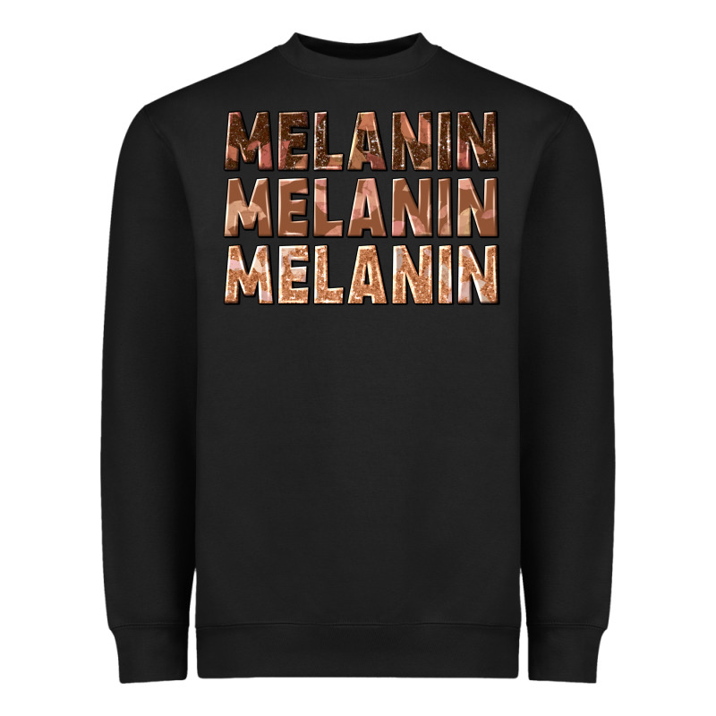 Melanin Melanin Melanin Heavyweight Sweatshirt by texasbilliewilder | Teevron