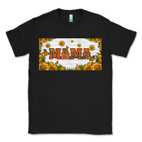 Black sunflowers and butterflies mama license plate Classic Tee - HRA Design Shop