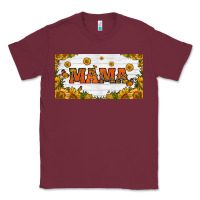 Burgundy sunflowers and butterflies mama license plate Classic Tee - HRA Design Shop