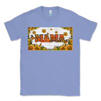Colony Blue sunflowers and butterflies mama license plate Classic Tee - HRA Design Shop