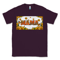 Plum sunflowers and butterflies mama license plate Classic Tee - HRA Design Shop