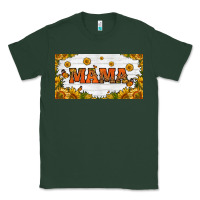 Sports Green sunflowers and butterflies mama license plate Classic Tee - HRA Design Shop