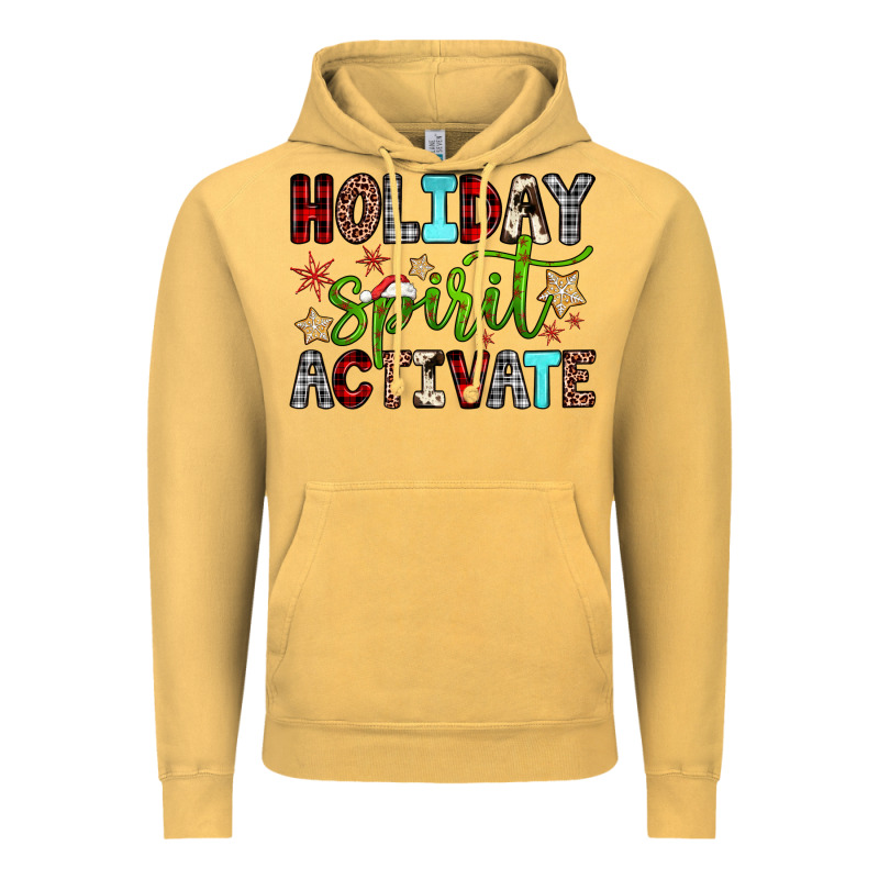 Holiday Spirit Activate Vintage Hoodie by JahusDesignShop | Teevron