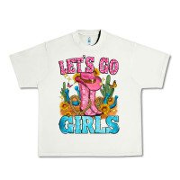 Pistachio let's go girls Urban Heavy Tee - Zillion Design Studio