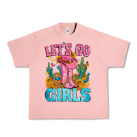 Salmon let's go girls Urban Heavy Tee - Zillion Design Studio