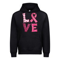 Black Western Breast Cancer Love Urban Hoodie - RanaPortraitStore