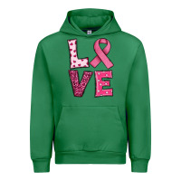 Emerald Western Breast Cancer Love Urban Hoodie - RanaPortraitStore