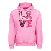 Fuchsia Pink Western Breast Cancer Love Urban Hoodie - RanaPortraitStore