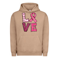 Pigment Burro Western Breast Cancer Love Urban Hoodie - RanaPortraitStore
