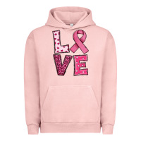Pigment Salmon Western Breast Cancer Love Urban Hoodie - RanaPortraitStore
