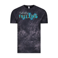 Cloud Black literally freezing winter Vintage Tee - RanaPortraitStore