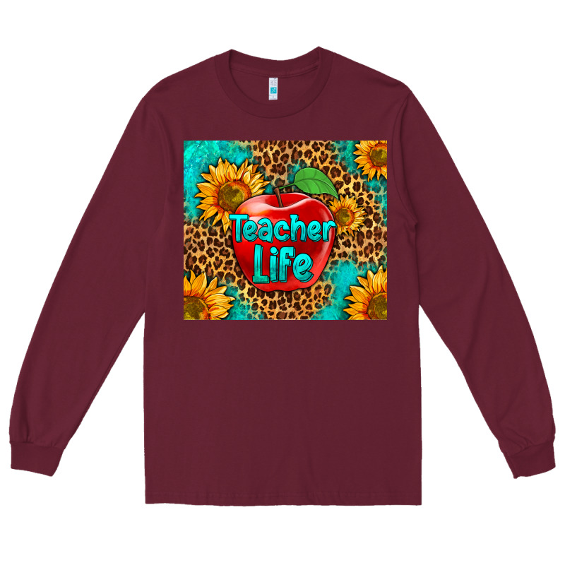 Teacher Life Long Sleeve Tee by HRA Design Shop | Teevron