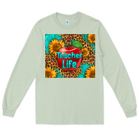 Matcha teacher life Long Sleeve Tee - HRA Design Shop