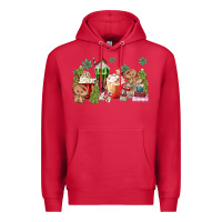 Cardinal gingerbread coffee Premium Hoodie - MaliasSmallBusiness