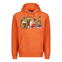 Carrot gingerbread coffee Premium Hoodie - MaliasSmallBusiness