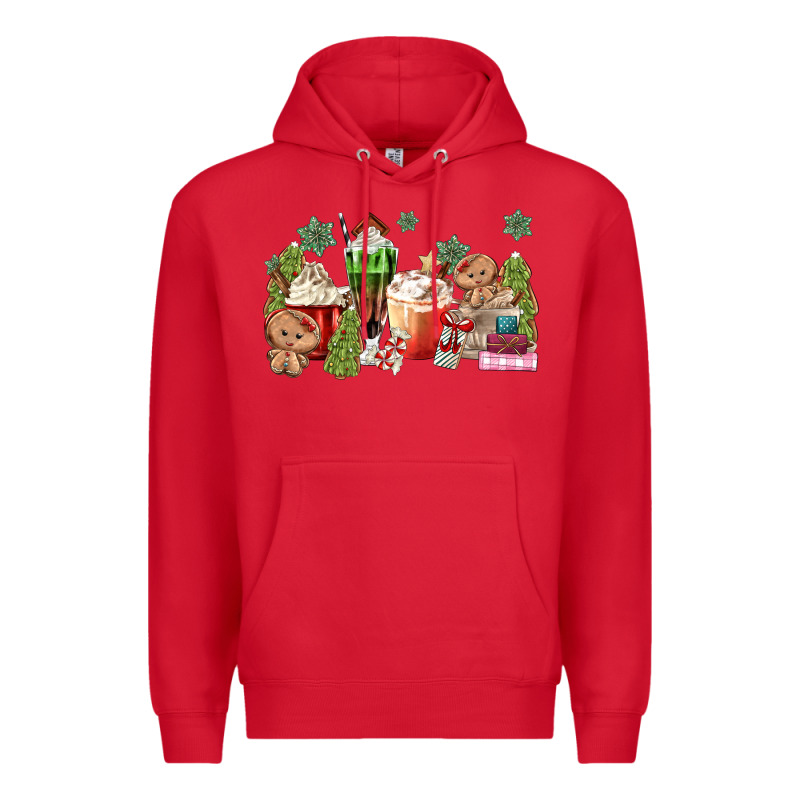 Gingerbread Coffee Premium Hoodie by MaliasSmallBusiness | Teevron