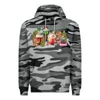 Slate Camo gingerbread coffee Premium Hoodie - MaliasSmallBusiness
