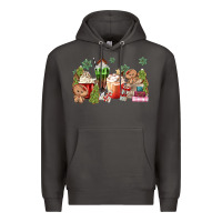 Smoke gingerbread coffee Premium Hoodie - MaliasSmallBusiness
