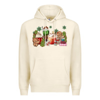 Tofu gingerbread coffee Premium Hoodie - MaliasSmallBusiness