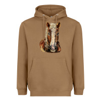 Toasted Coconut Belgian Horse Heavyweight Hoodie - LillyAllenDesigns