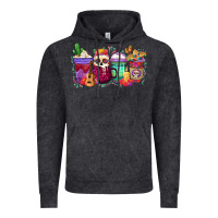 Vintage Arctic dia de los muertos coffee cups Vintage Hoodie - texasbilliewilder