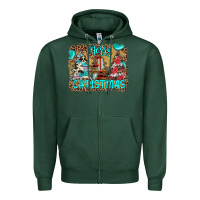 Sports Green merry christmas Zipper Hoodie - JahusDesignShop