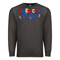Smoke american dude Premium Sweatshirt - MaliasSmallBusiness