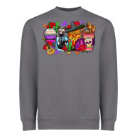 Storm day of the dead coffee cups Heavyweight Sweatshirt - Zillion Design Studio