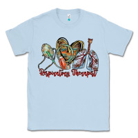 Dusty Blue respiratory therapist Classic Tee - RacoonDesign