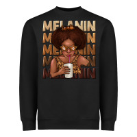 Black melanin kid Heavyweight Sweatshirt - texasbilliewilder