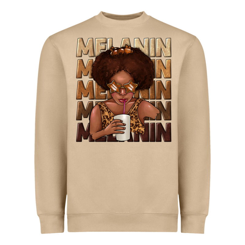 Melanin Kid Heavyweight Sweatshirt by texasbilliewilder | Teevron