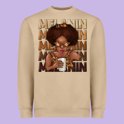 Heavyweight Sweatshirt melanin kid