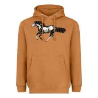 Meerkat American Paint Horse Heavyweight Hoodie - LillyAllenDesigns