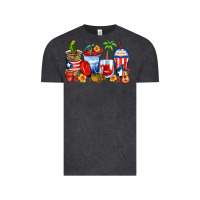 Puerto Rico Coffee Cups Vintage Tee | Teevron