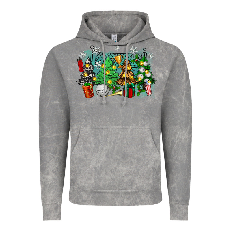 Christmas Trees With Tennis Vintage Hoodie by Zillion Design Studio | Teevron