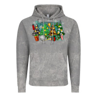 Cloud Rock christmas trees with tennis Vintage Hoodie - Zillion Design Studio