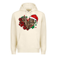 Tofu christmas paw heart Premium Hoodie - MaliasSmallBusiness