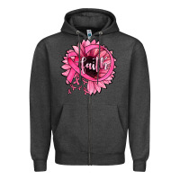 Charcoal Heather sunflower faith Zipper Hoodie - JahusDesignShop