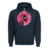 Navy sunflower faith Zipper Hoodie - JahusDesignShop