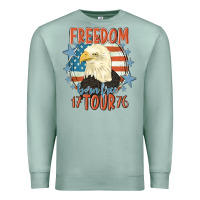 Seafoam freedom born free tour 1776 Premium Sweatshirt - MaliasSmallBusiness