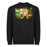 Black beer coffee cups Heavyweight Sweatshirt - Zillion Design Studio