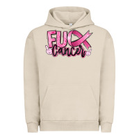 Pigment French Oak Fu*ck Cancer Urban Hoodie - RanaPortraitStore