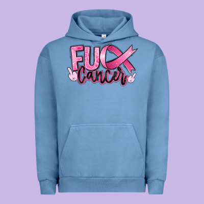 Fu*ck Cancer Urban Hoodie Designed By Ranaportraitstore