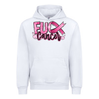 White Fu*ck Cancer Urban Hoodie - RanaPortraitStore