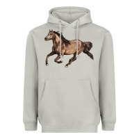 Moon Dust Missouri Fox Trotter horse Heavyweight Hoodie - LillyAllenDesigns