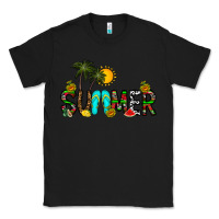 Black summer Classic Tee - CowhideDigitalArt