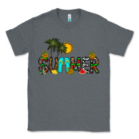 Charcoal Heather summer Classic Tee - CowhideDigitalArt