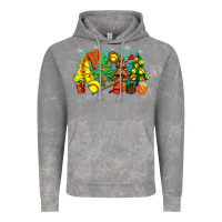 Cloud Rock christmas trees with softball Vintage Hoodie - Zillion Design Studio