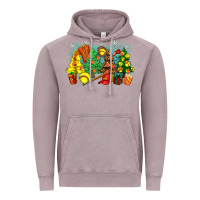 Vintage Zinc christmas trees with softball Vintage Hoodie - Zillion Design Studio