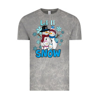 Let It Snow Vintage Tee | Teevron